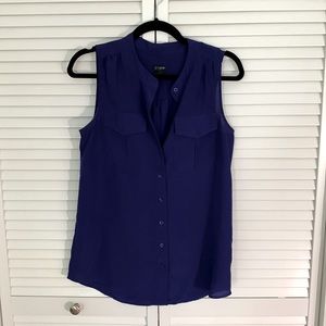 Indigo JCREW sleeveless top